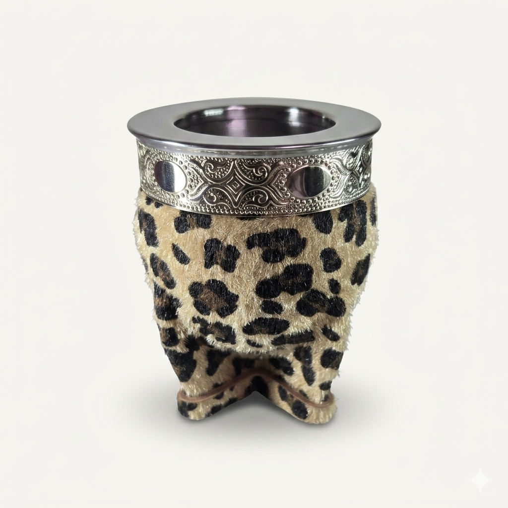 Mate Imperial Animal Print Premium de Acero Inoxidable