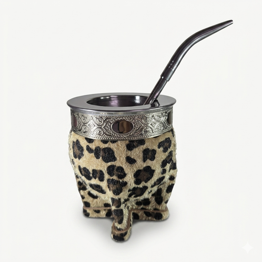 Mate Imperial Animal Print Premium de Acero Inoxidable