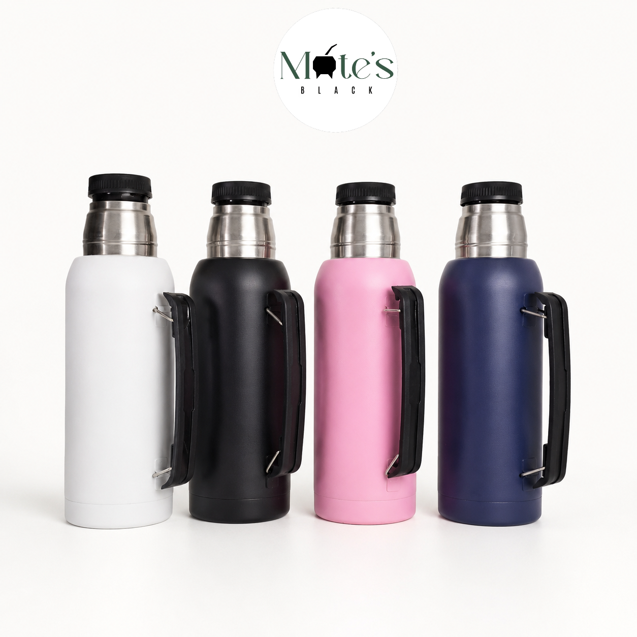 Pack Mate Imperial Animal Print + Bombilla Pico Dorado + Termo de Regalo