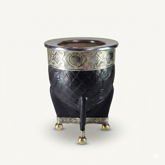 Mate Imperial Negro Exclusivo Premium de Calabaza