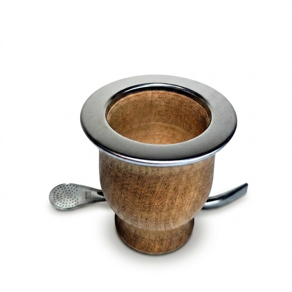 Mate Camionero de Algarrobo Natural