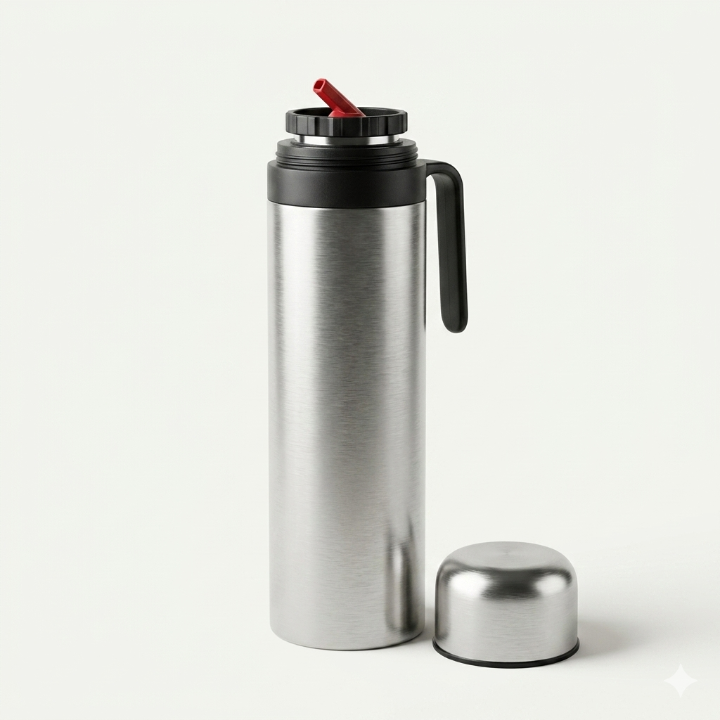 Pack Matero Premium | Mate Camionero + Bombilla + Termo 1L
