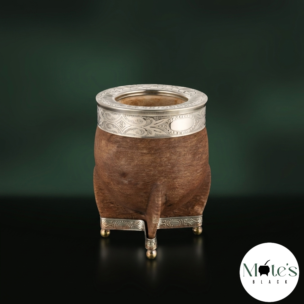 Mate Imperial Cuero Crudo Premium de Calabaza