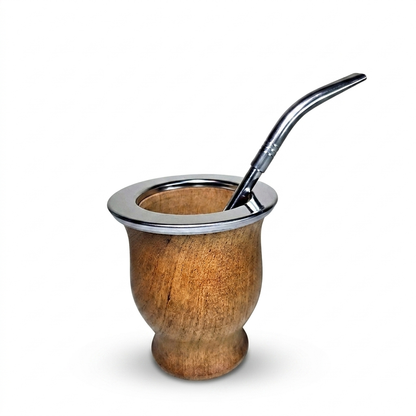 Mate Camionero de Algarrobo Natural